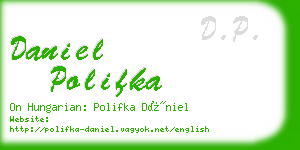 daniel polifka business card